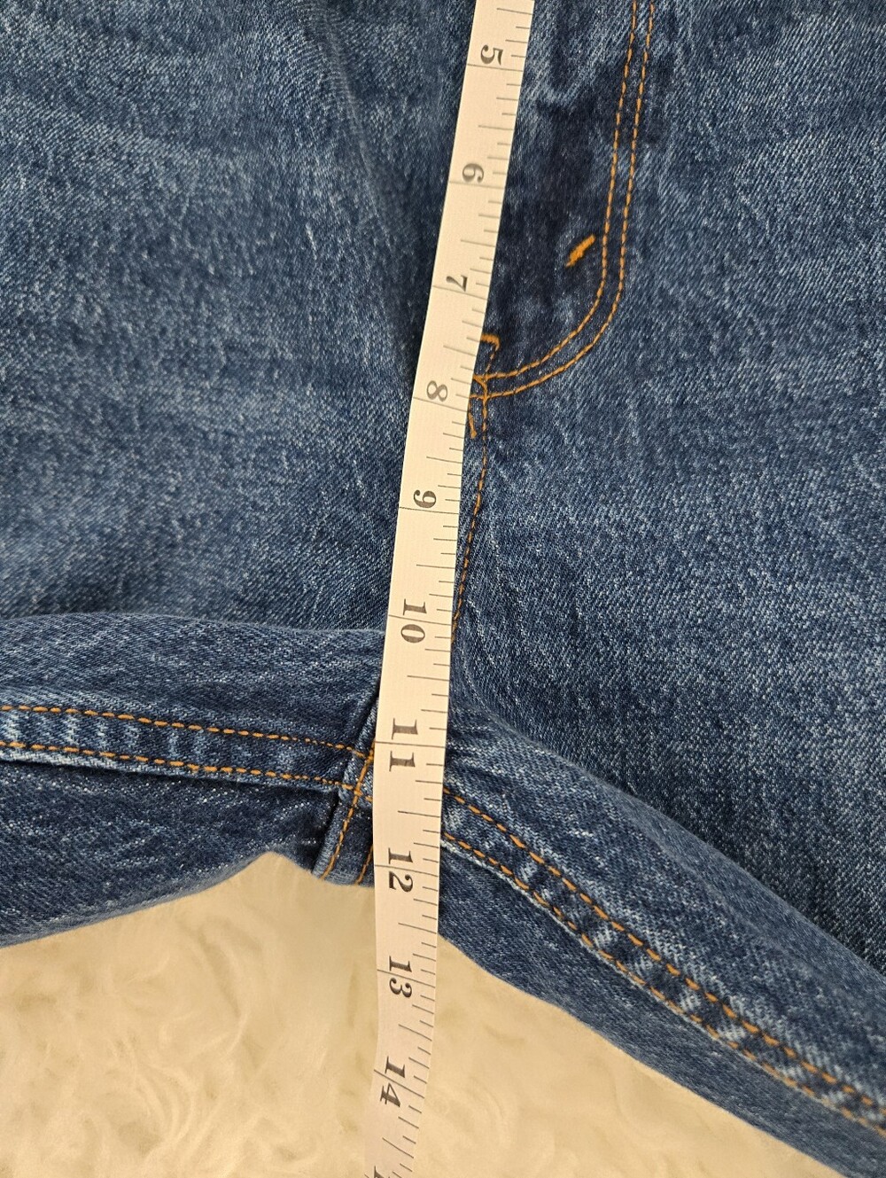 Abercrombie & Fitch Curve Love The 90s Straight Ultra High Rise Jeans. Size 27. - Picture 6 of 9